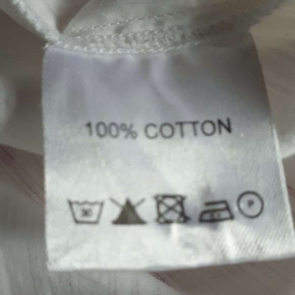 Reiss NWOT Cotton White Button Down Blouse - Picture 5 of 6